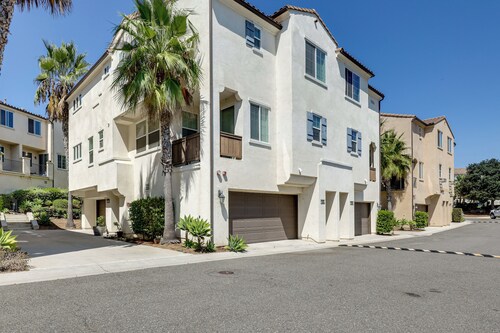 Walk to Public Transit: Gated Oceanside Abode!