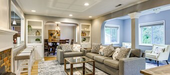 Large Yard w/ Pond: Family Retreat in New Albany!