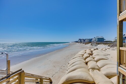 Steps to Sand! 3rd-floor North Topsail Beach Condo