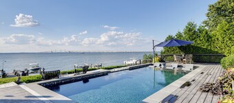 Pool & Stunning Water Views: Kent Island Home!