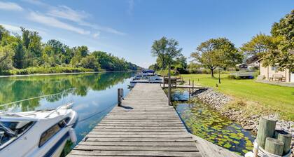 Riverfront Couple's Retreat, 3 Mi to Seneca Lake!