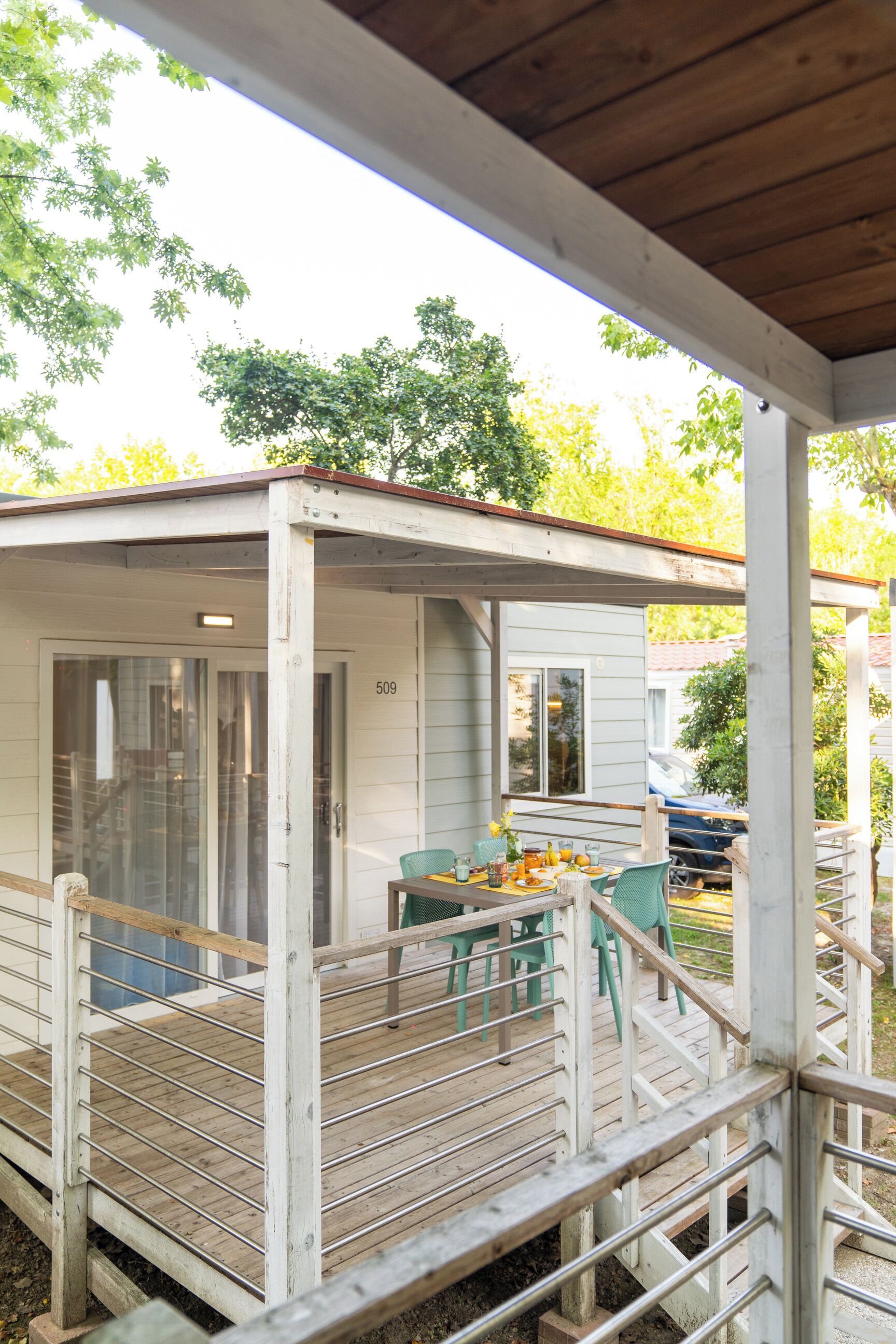 Comfort Mobile Home, Garden View | Terrace/patio