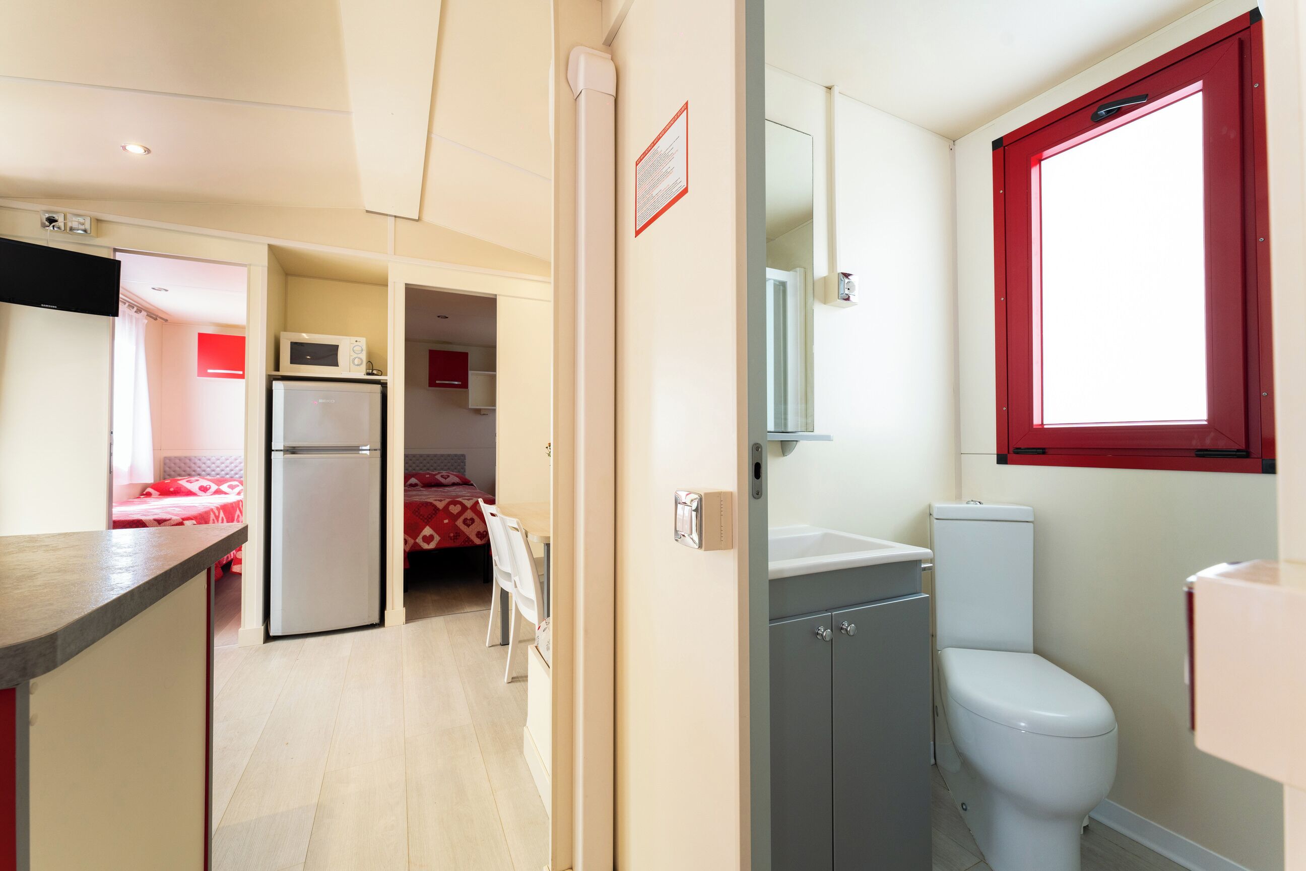 尊榮行動屋, 花園景觀 | 浴室 | 淋浴設備