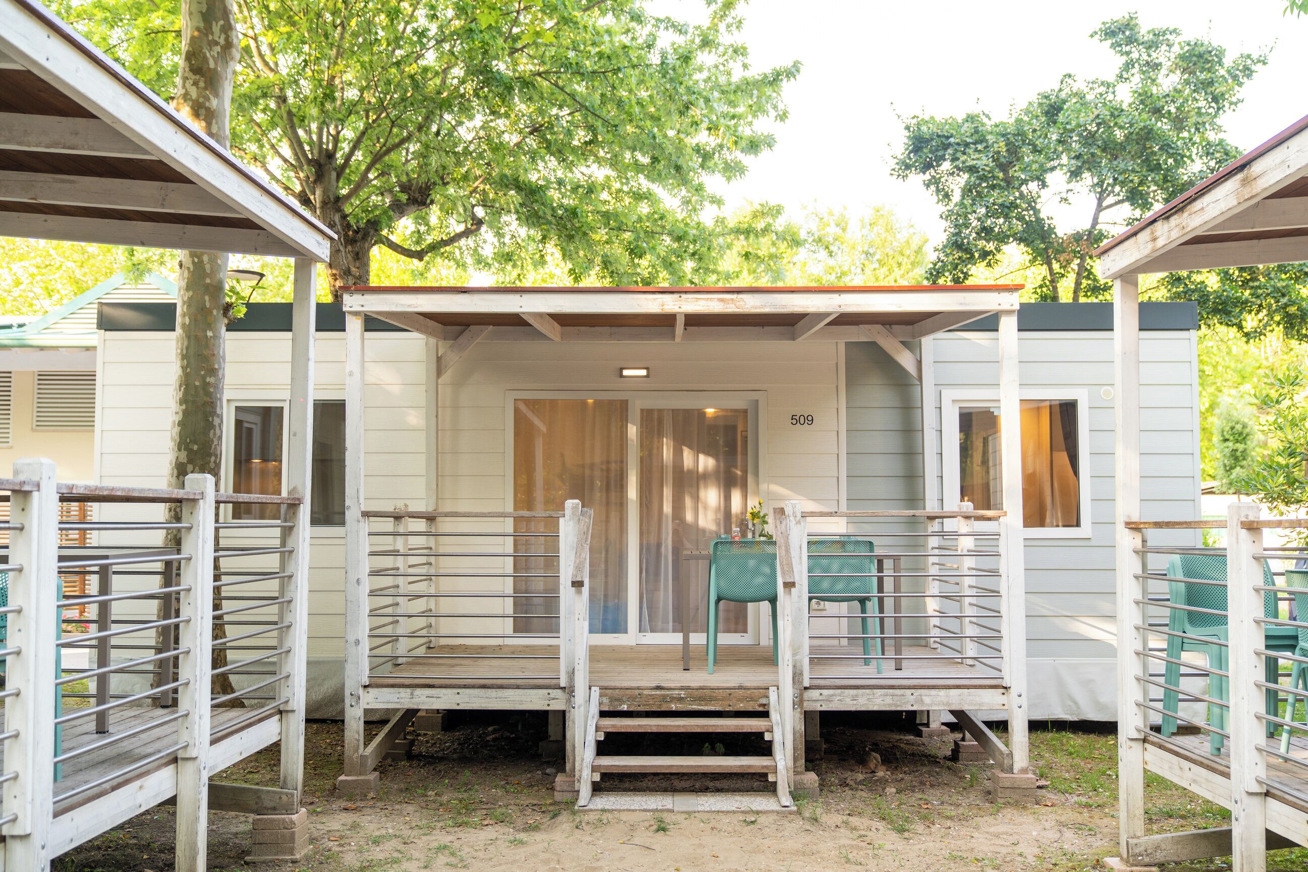 Comfort Mobile Home, Garden View | Pemandangan dari bilik