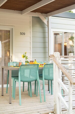 Comfort Mobile Home, Garden View | Terrace/patio