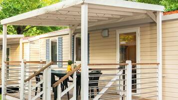 Casa mobile Superior, vista giardino | Terrazza/patio