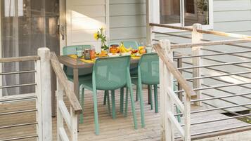 Comfort Mobile Home, Garden View | Terrace/patio