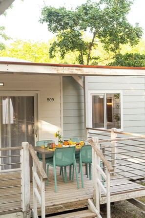 Comfort Mobile Home, Garden View | Terrace/patio - Adria Holiday - Villaggio San Francesco (Caorle)