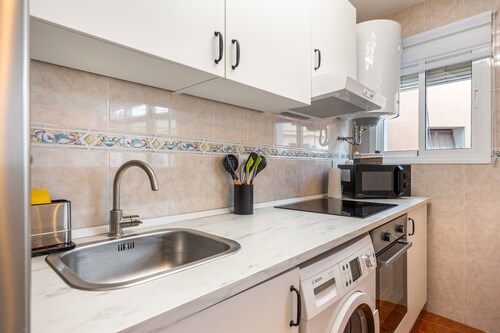 Apartment 'Apto La Justicia' with Shared Terrace, Wi-Fi and Air Conditioning