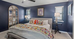 3 bedrooms, desk, iron/ironing board, WiFi