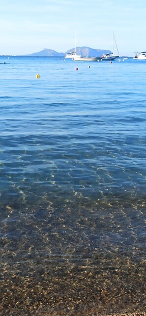 Beach nearby, sun-loungers