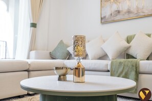 Apartment, Balcony, Pool View | Iron/ironing board, free WiFi