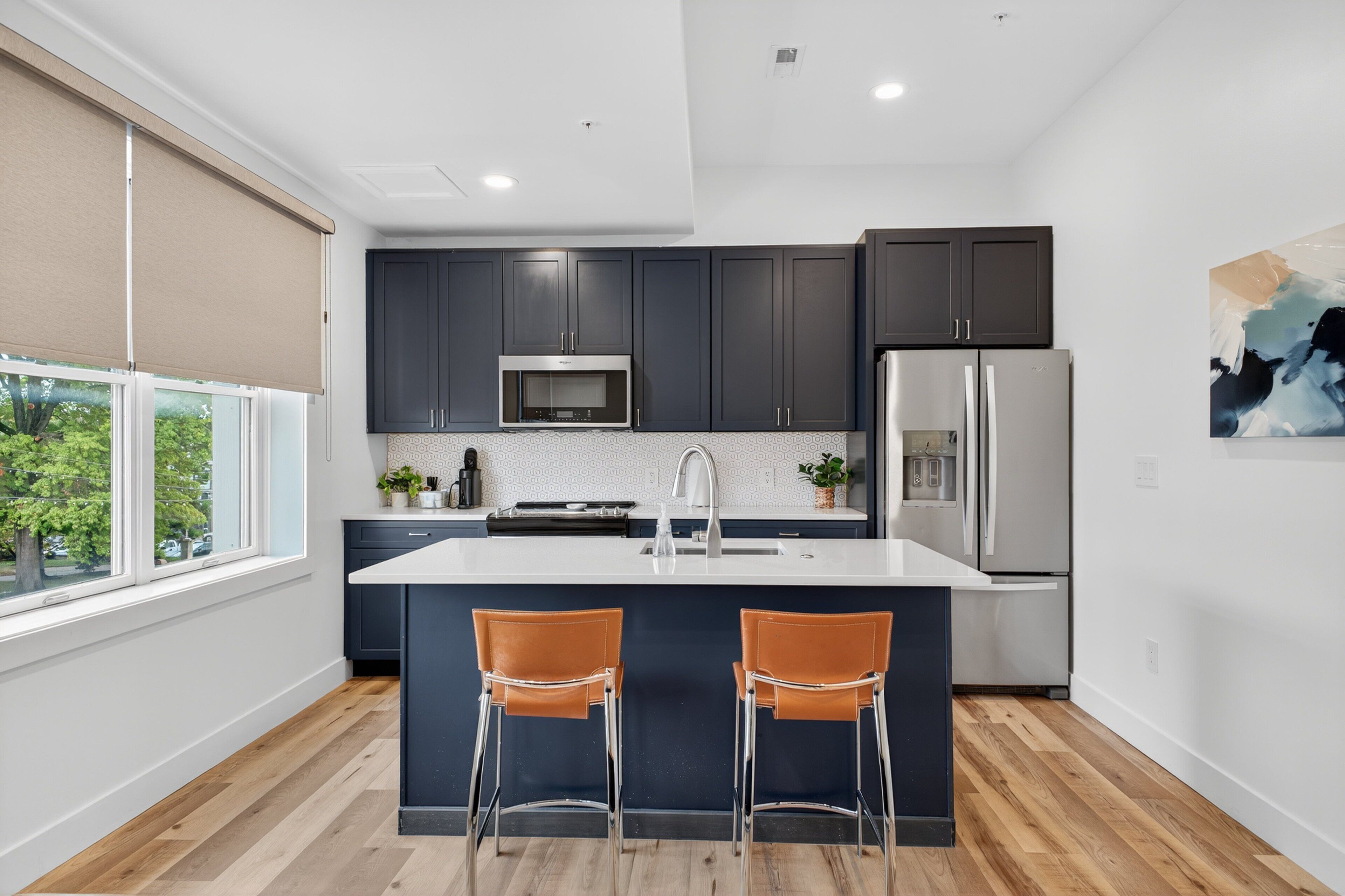 Apartment, 2 Bedrooms | Private kitchen | Fridge, oven, coffee/tea maker