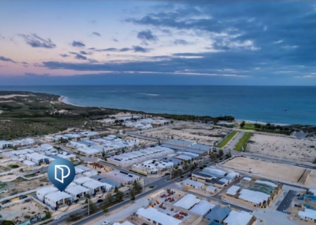 منظر من الجو على ارتفاع عالٍ