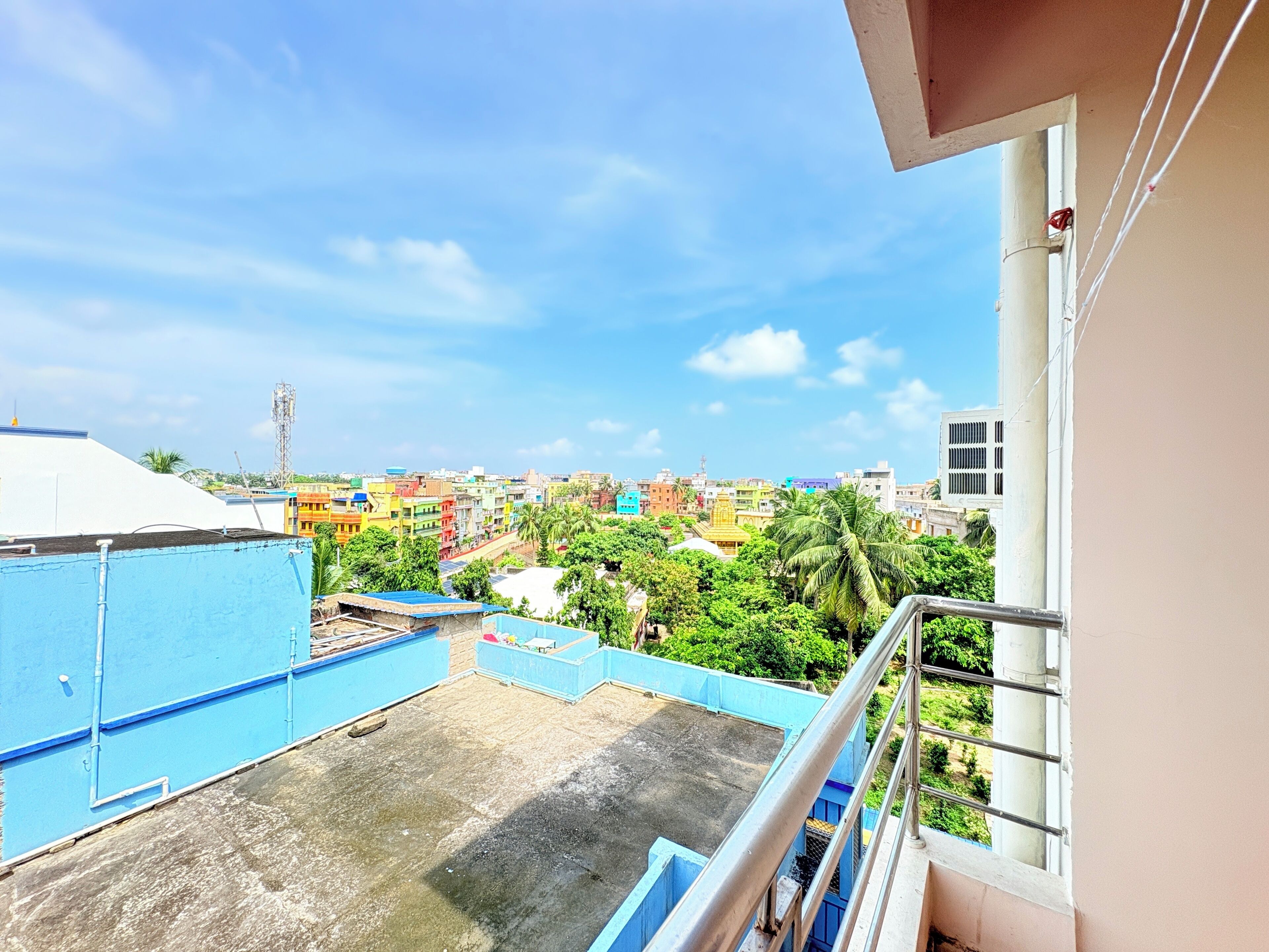 尊榮雙人房, 城市景觀 | 陽台