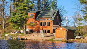 Exterior - Northwoods Family Cabin – peaceful lakeside retreat full of charm. (Stone Lake)