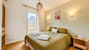 4 chambres, Wi-Fi, literie fournie