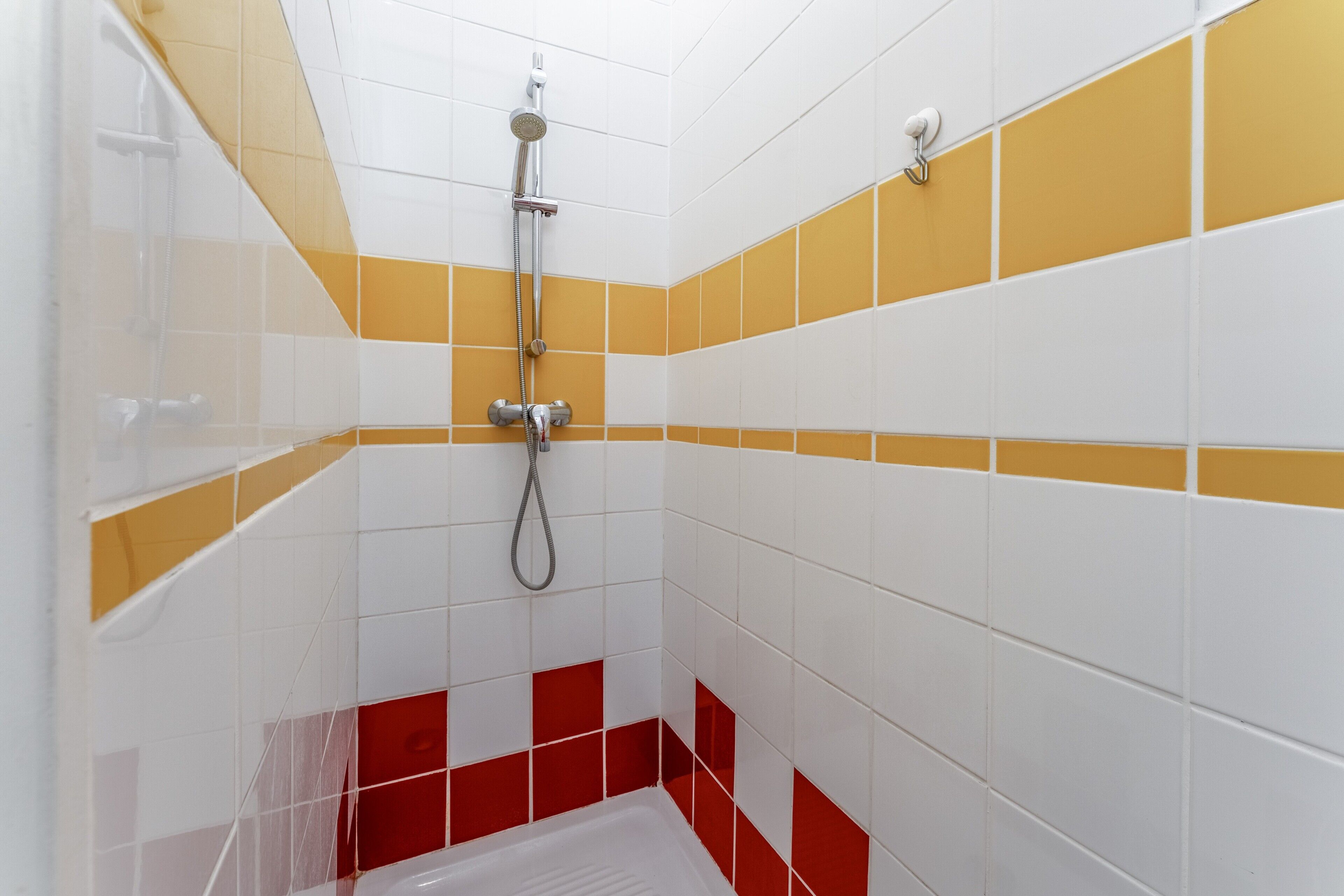 Shower, hair dryer