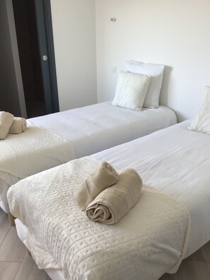 2 quartos, roupa de cama