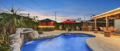 Außenpool, beheizter Pool