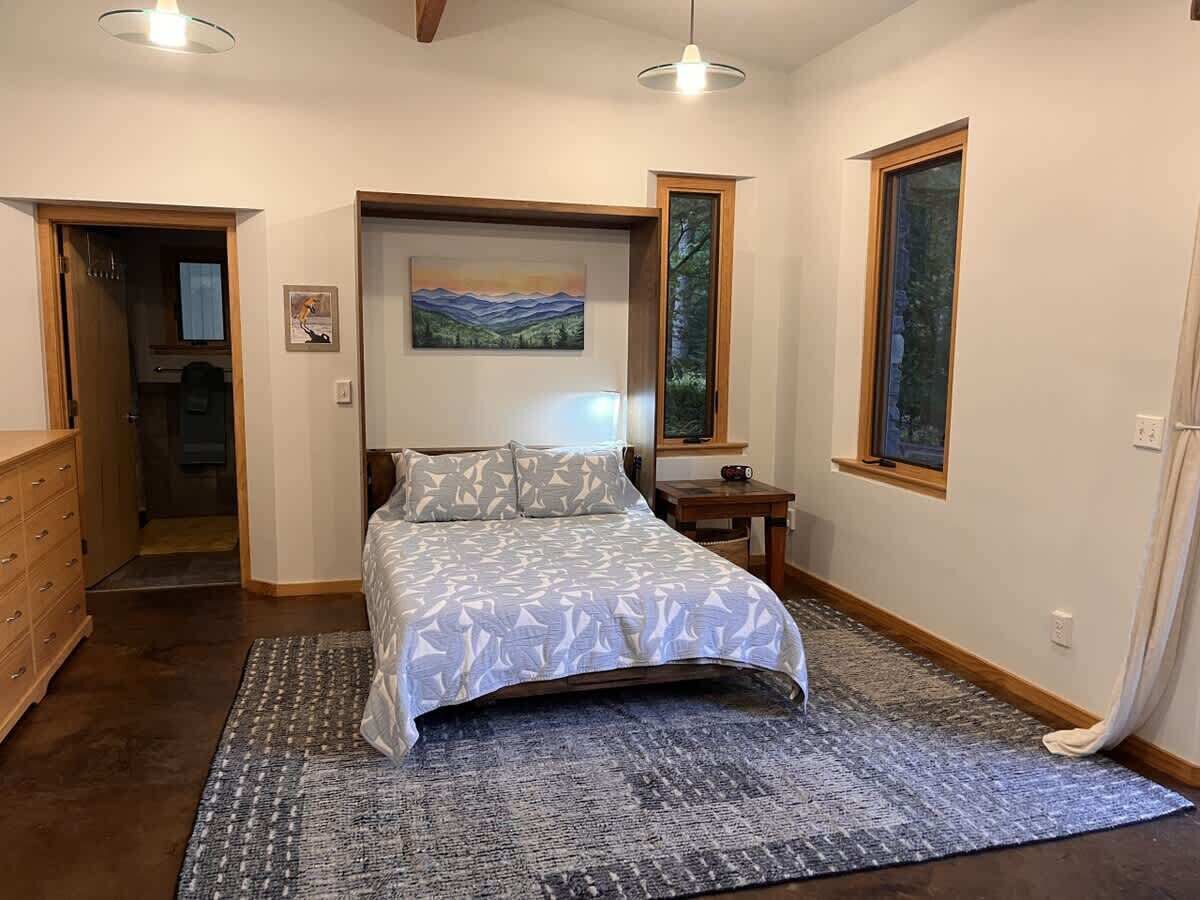 1 slaapkamer, een bureau, gratis wifi, beddengoed