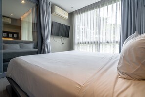 1 多间卧室、熨斗/熨衣板、WiFi、床单