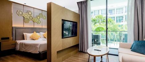 1 habitación, wifi y ropa de cama