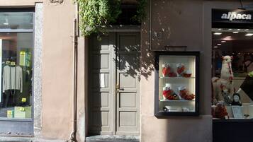 Fassade der Unterkunft