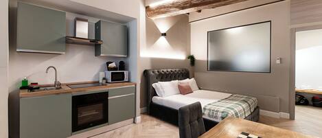 디럭스 스튜디오 | 거실 공간