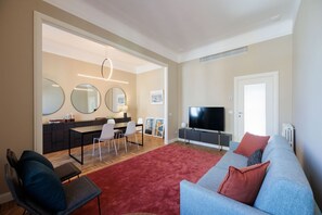 Living area - Modern three-room apartment in Via Lambrate, 13 - Mirable PM (Milano)