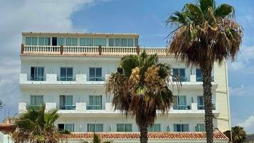 Voorkant van accommodatie