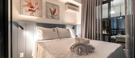 1 chambre, fer et planche à repasser, Wi-Fi, draps fournis