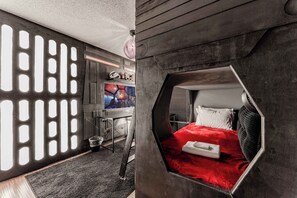 Maison en rangée, Plusieurs lits, patio, vue sur le jardin (Magic Getaway) | 3 chambres, décor unique, ameublement unique