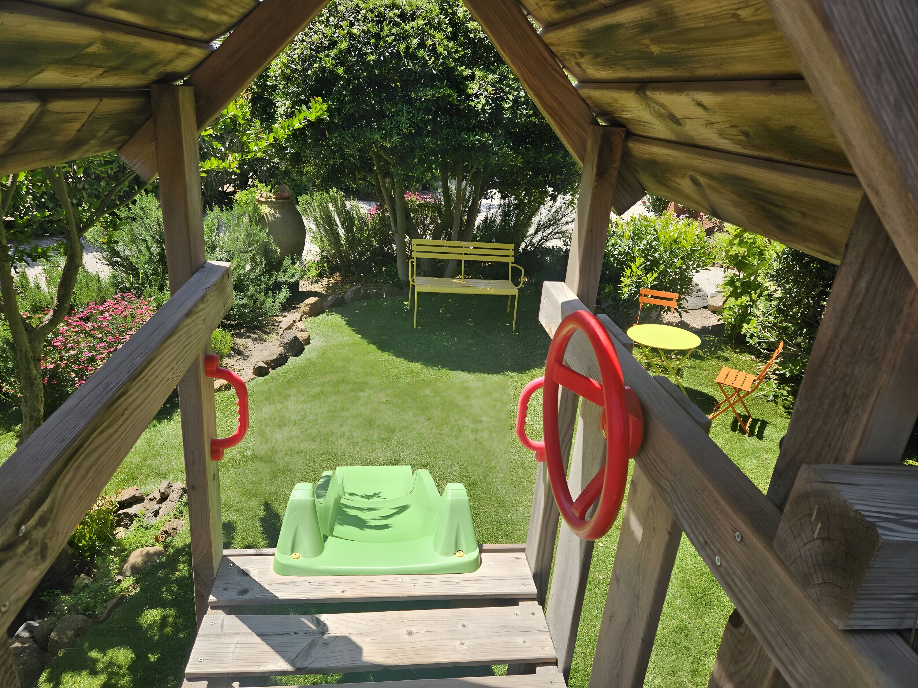 Enceinte de l’hébergement