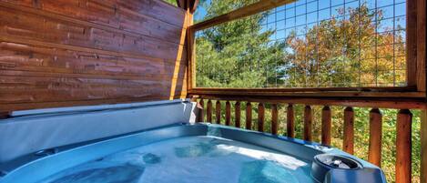 Bain à remous extérieur