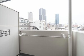 Blick von der Unterkunft