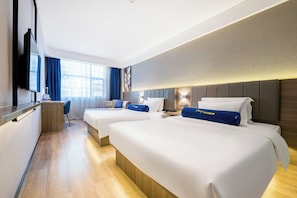 Habitació doble Comfort | Escriptori, espai de treball apte per a portàtils i wifi gratuïta