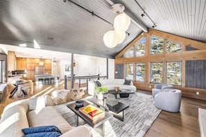 TV, fireplace - Stay & Play Mountain Dream Retreat! (Silverthorne)