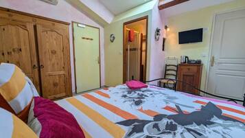 1 chambre, Wi-Fi, draps fournis