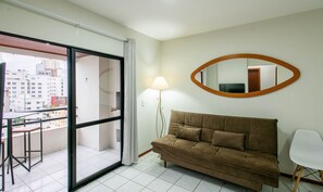 Basic Apartment | Living area | 32-inch Smart TV with digital channels