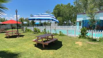 Udendørs spisemuligheder