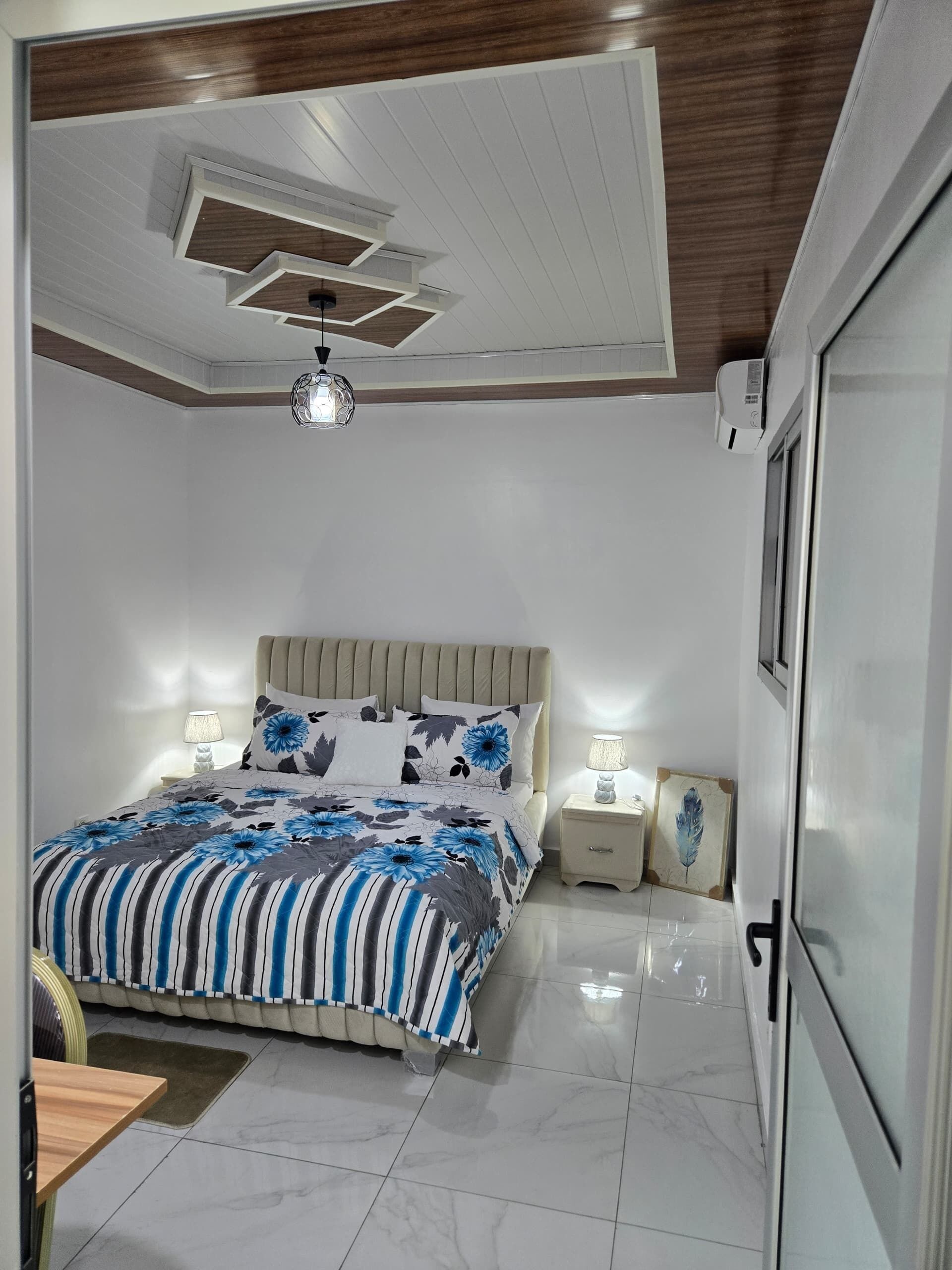 1 bedroom, iron/ironing board, Internet, bed sheets