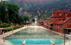 Indoor pool, a heated pool