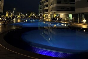 Pool - Large penthouse with gourmet space and Jacuzzi (Florianópolis)
