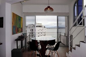 Dining - Duplex with private pool - Av. North Seashore (Florianópolis)