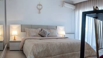 5 chambres, fer et planche Ă repasser, Wi-Fi, draps fournis