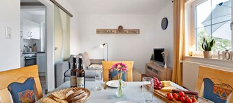 Holiday Apartment 'Am MĂŒhlbach' with Shared Garden, Balcony and Wi-Fi