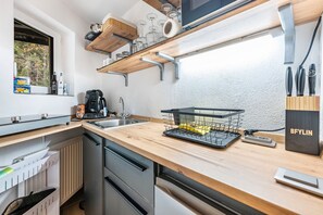 Private kitchen - Room '1 - Cozy' with Wi-Fi (Fieberbrunn)