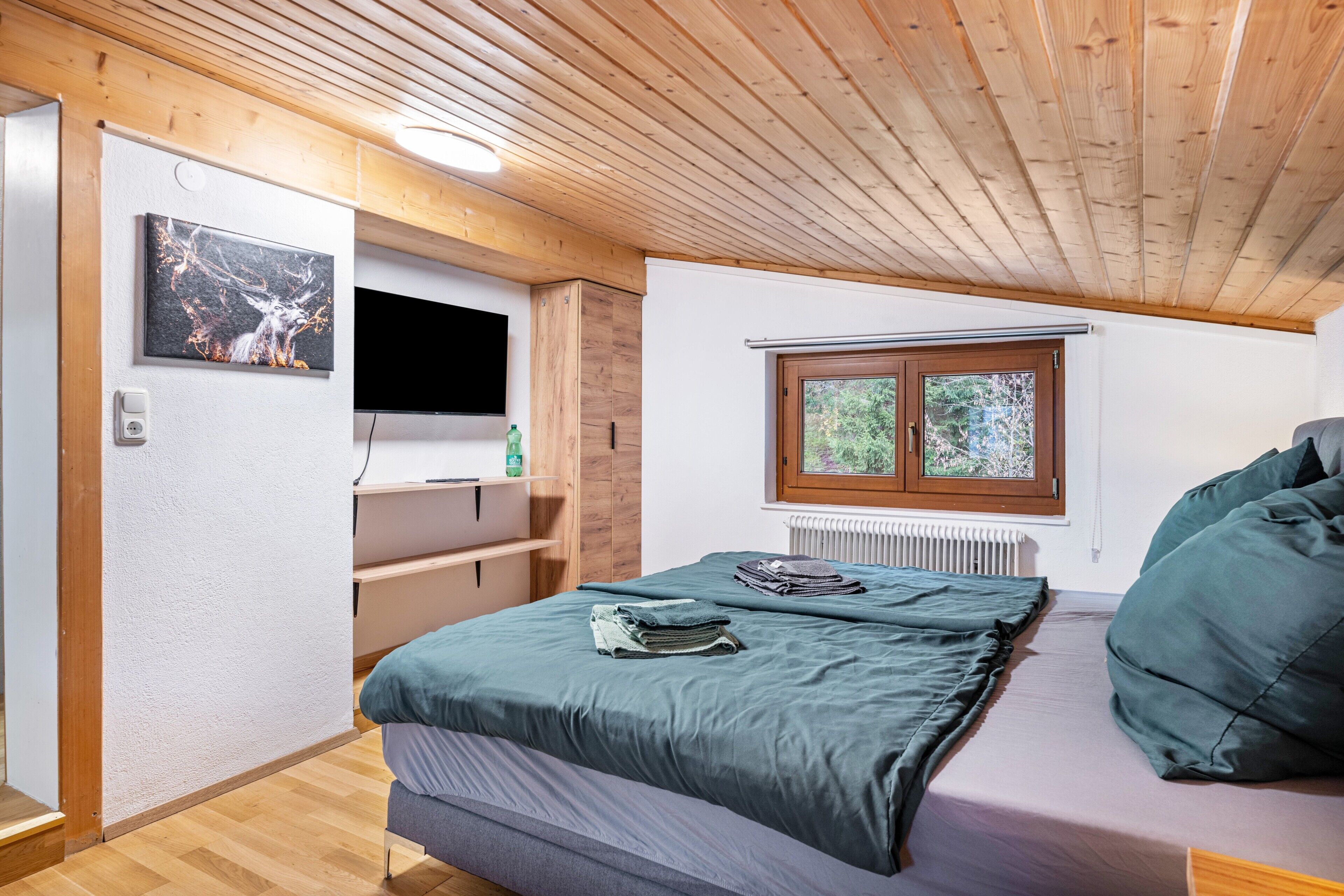 1 室のベッドルーム、WiFi、ベッドシーツ