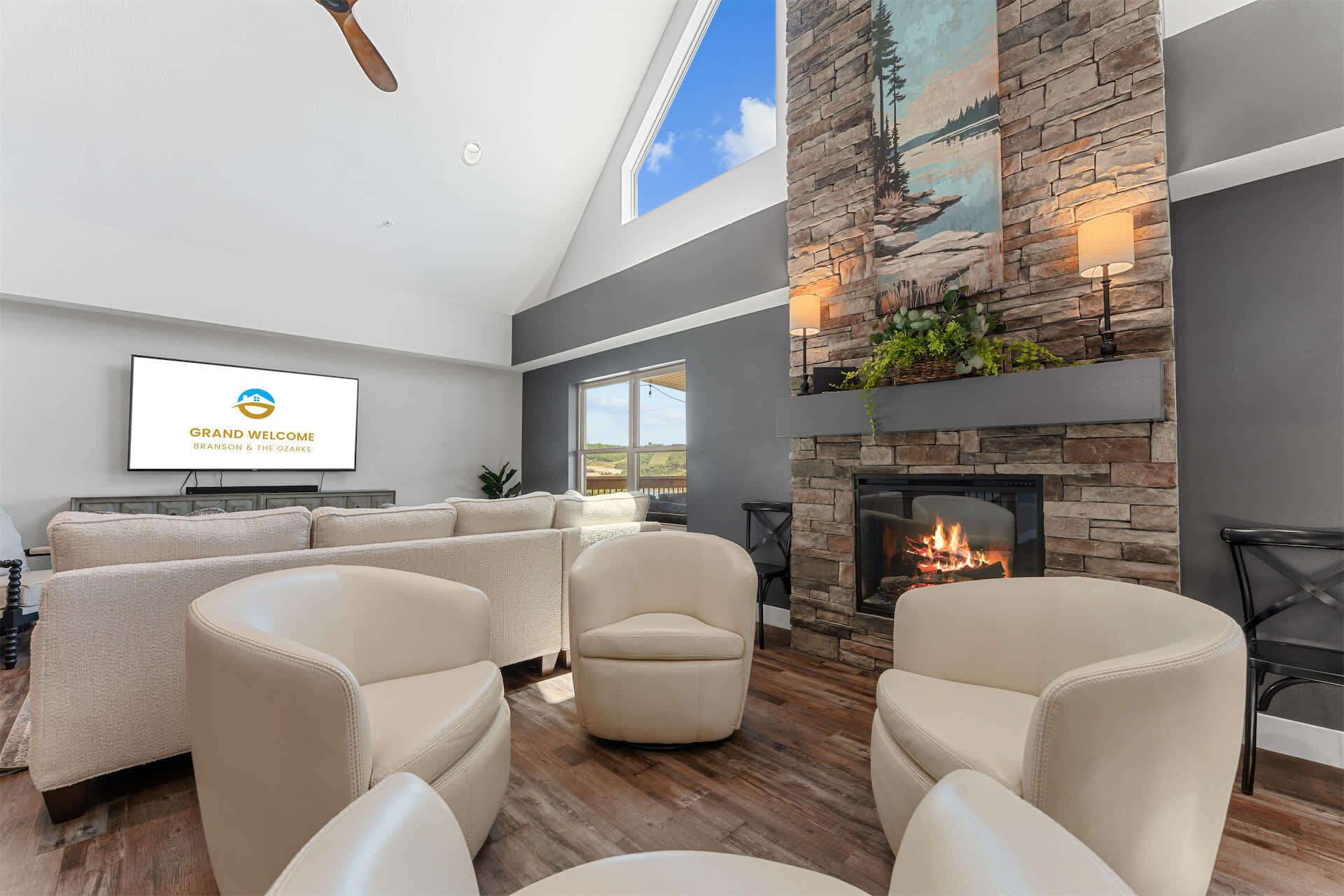House, Multiple Beds, Hot Tub, Mountain View (Green Wood Getaway)